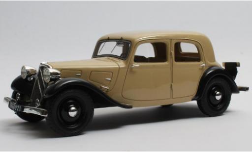 Diecast model cars Citroen Traction 1/18 Cult Scale Models Avant 7CV beige/black 1935 Citroen Traction 1/18 Cult Scale Models Avant 7CV beige/black 1935 diecast model cars