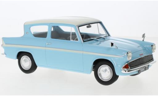 Diecast model cars Ford Anglia 1/18 Cult Scale Models 105E blue/beige RHD 1961 Ford Anglia 1/18 Cult Scale Models 105E blue/beige RHD 1961 diecast model cars