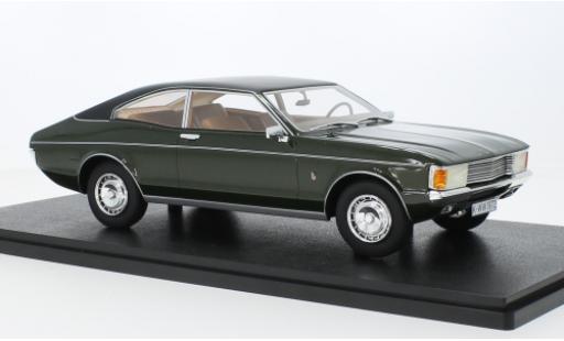Diecast model cars Ford Granada 1/18 Cult Scale Models MKI 2300 GXL Coupe metallise green foncé 1972 Ford Granada 1/18 Cult Scale Models MKI 2300 GXL Coupe metallise green foncé 1972 diecast model cars