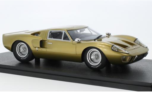 Diecast model cars Ford GT40 1/18 Cult Scale Models MK III doré RHD 1966 Ford GT40 1/18 Cult Scale Models MK III doré RHD 1966 diecast model cars