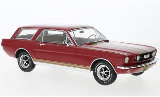 Diecast model cars Ford Mustang 1/18 Cult Scale Models red/Dekor 1965 Ford Mustang 1/18 Cult Scale Models red/Dekor 1965 diecast model cars