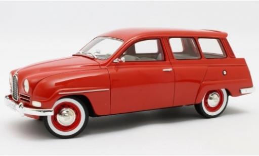 Diecast model cars Saab 95 1/18 Cult Scale Models red clair 1963 Saab 95 1/18 Cult Scale Models red clair 1963 diecast model cars