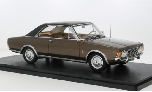 Diecast model cars Ford Taunus 1/18 Cult Scale Models P7b 17M Coupe braun 1969 1:18 Ford Taunus 1/18 Cult Scale Models P7b 17M Coupe braun 1969 1:18 diecast model cars