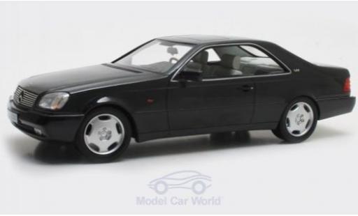 Diecast model cars Mercedes 600 1/18 Cult Scale Models SEC (C140) metallic black 1992 Mercedes 600 1/18 Cult Scale Models SEC (C140) metallic black 1992 diecast model cars