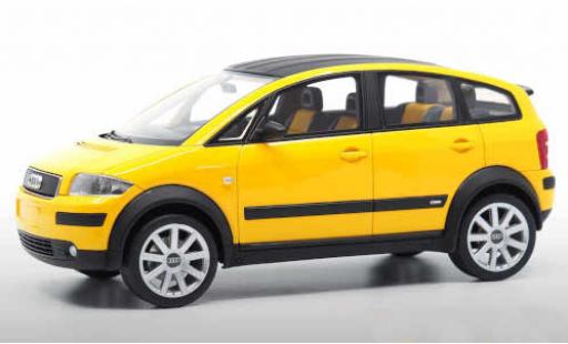 Diecast model cars Audi A2 1/18 DNA Collectibles yellow Audi A2 1/18 DNA Collectibles yellow diecast model cars