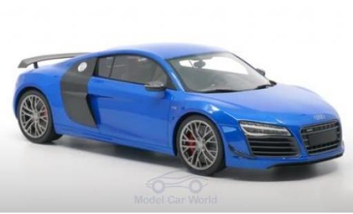 Audi R8 1/18 DNA Collectibles LMX metallic blue 2014 diecast model cars