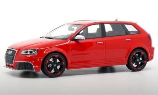 Diecast model cars Audi RS3 1/18 DNA Collectibles Sportback (8P) red 2011 avec black jantes Audi RS3 1/18 DNA Collectibles Sportback (8P) red 2011 avec black jantes diecast model cars
