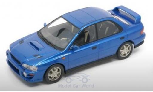 Subaru Impreza 1/18 DNA Collectibles GT Turbo metallic blue 2000 diecast model cars