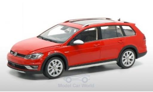Volkswagen Golf 1/18 DNA Collectibles VII Alltrack red 2015 diecast model cars