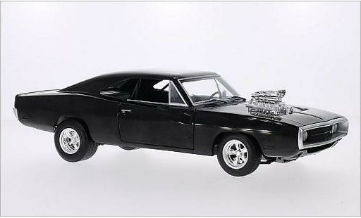 Dodge Charger Coupe 1/18 Hot Wheels black The Fast and the Furious 1970 diecast model cars