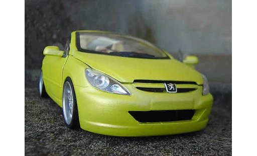 Peugeot 307 CC 1/18 Solido jantes 17 pouces diecast model cars