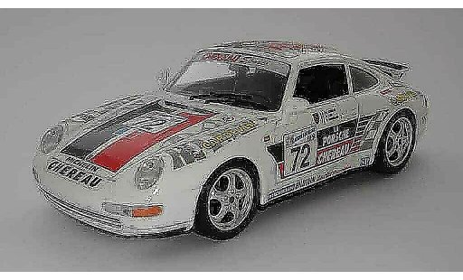 Porsche 911 Carrera 1/18 Burago gt le mans 98 #72 diecast model cars