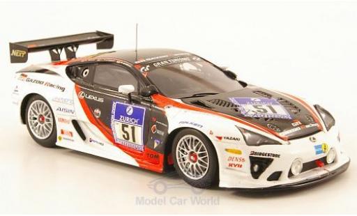 Diecast model cars Lexus LFA 1/43 Ebbro No.51 Gazoo Racing 24h Nürburgring 2010 A.Hahne/J.Krumbach/A.Lotterer Lexus LFA 1/43 Ebbro No.51 Gazoo Racing 24h Nürburgring 2010 A.Hahne/J.Krumbach/A.Lotterer diecast model cars