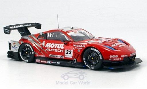 Diecast model cars Nissan Fairlady Z 1/43 Ebbro Motul Super GT 2007 Nissan Fairlady Z 1/43 Ebbro Motul Super GT 2007 diecast model cars