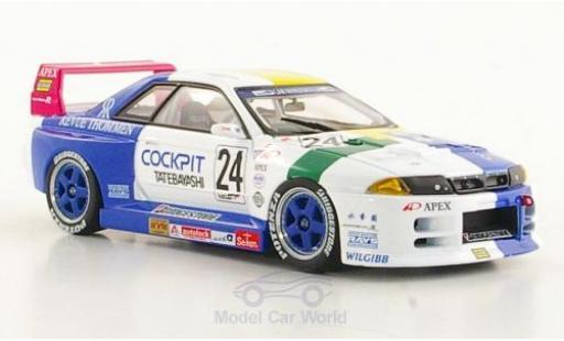 Diecast model cars Nissan Skyline 1/43 Ebbro GT-R (R32) No.24 Cockpit Tatebayashi JGTC 1994 S.Sodeyama/S.Yamaji Nissan Skyline 1/43 Ebbro GT-R (R32) No.24 Cockpit Tatebayashi JGTC 1994 S.Sodeyama/S.Yamaji diecast model cars
