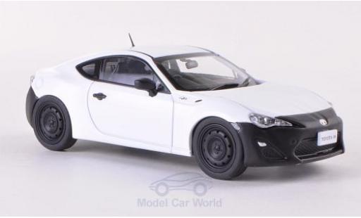 Diecast model cars Toyota 86 1/43 Ebbro RC white/matt-black RHD 2012 Toyota 86 1/43 Ebbro RC white/matt-black RHD 2012 diecast model cars