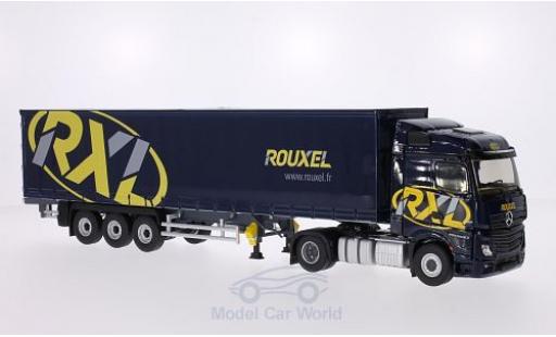 Diecast model cars Mercedes Actros 1/43 Eligor 2 Rouxel Gardinenplanensattelzug Mercedes Actros 1/43 Eligor 2 Rouxel Gardinenplanensattelzug diecast model cars