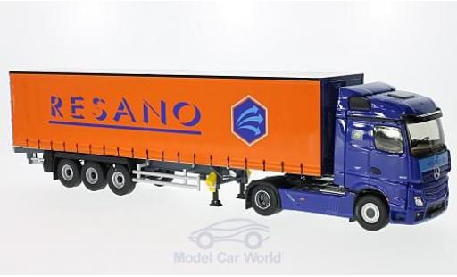 Diecast model cars Mercedes Actros 1/43 Eligor 2 Streampace Resano Gardinenplanen-SZ Mercedes Actros 1/43 Eligor 2 Streampace Resano Gardinenplanen-SZ diecast model cars