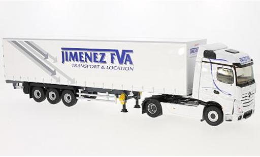 Diecast model cars Mercedes Actros 1/43 Eligor 2 Tautliner Jimenez Mercedes Actros 1/43 Eligor 2 Tautliner Jimenez diecast model cars
