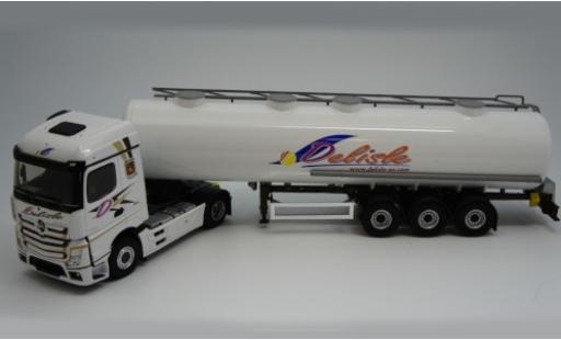 Diecast model cars Mercedes Actros 1/43 Eligor 5 Streamspace Transports Delisle Tank-Sattelzug Mercedes Actros 1/43 Eligor 5 Streamspace Transports Delisle Tank-Sattelzug diecast model cars