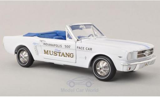 Diecast model cars Ford Mustang 1/18 Ertl Convertible Indy 500 Indianapolis 1964 Pace Car Ford Mustang 1/18 Ertl Convertible Indy 500 Indianapolis 1964 Pace Car diecast model cars