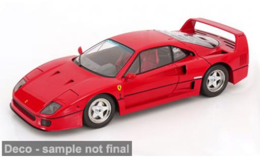 Ferrari F40 1/12 KK Scale rot 1987 1:12 diecast model cars