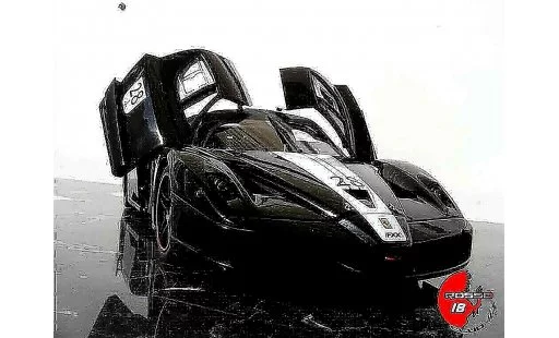 Ferrari Enzo FXX 1/18 Hot Wheels Elite #28 diecast model cars