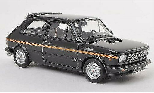 Fiat 127 Sport 1/43 Neo black/orange 1979 diecast model cars