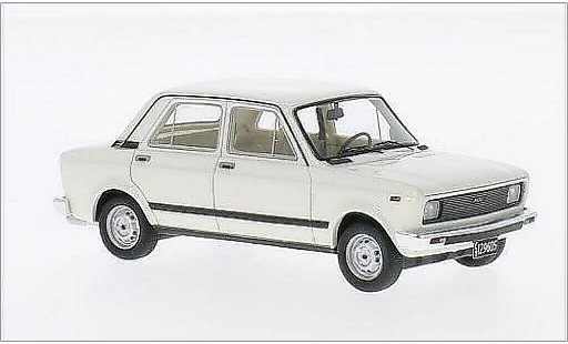 Fiat 128 CL 1/43 Neo white Maradona 1982 diecast model cars