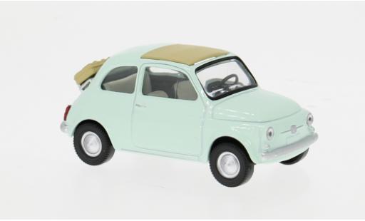 Diecast model cars Fiat 500 F blau 1965 1/43 Norev
