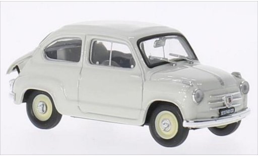 Fiat 600 Berlina 1/43 Brumm grey 1956 diecast model cars