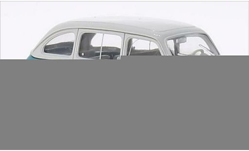 Fiat 600 Multipla 1/43 Brumm D grey/turquoise 1960 diecast model cars