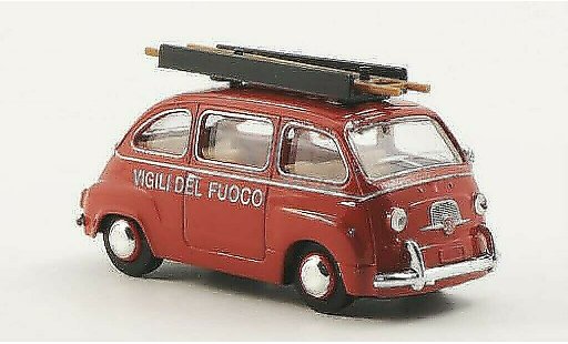 Fiat Multipla Multipla 1/87 Brekina Vigili del Fuoco diecast model cars