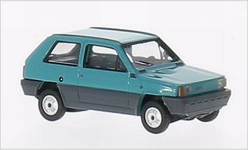 Fiat Panda 45 1/87 Herpa turquoise diecast model cars