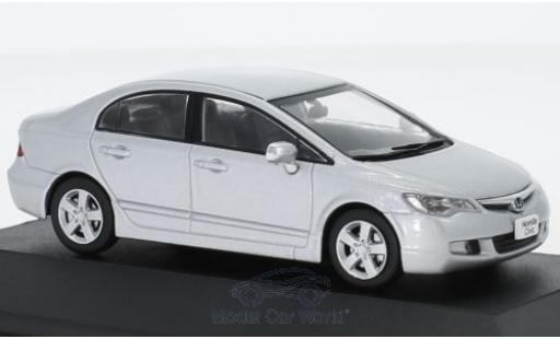 Diecast model cars Honda Civic 1/43 First 43 Models grey RHD 2006 Honda Civic 1/43 First 43 Models grey RHD 2006 diecast model cars
