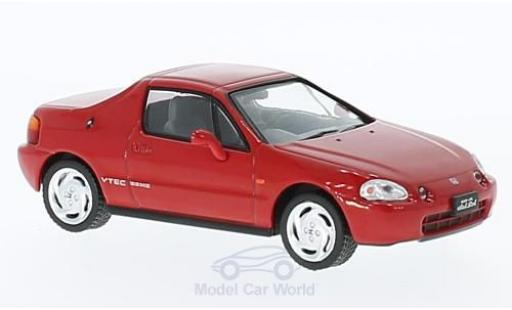 Diecast model cars Honda CR-X 1/43 First 43 Models DelSol red RHD 1992 Honda CR-X 1/43 First 43 Models DelSol red RHD 1992 diecast model cars