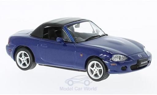 Mazda MX 1/43 First 43 Models -5 Roadster metallic blue RHD 2001 diecast model cars
