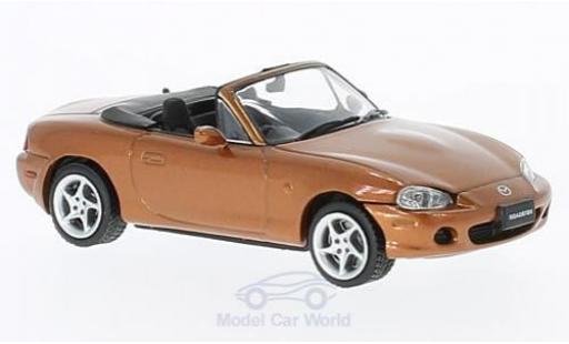 Mazda MX 1/43 First 43 Models -5 Roadster metallic orange RHD 2001 diecast model cars