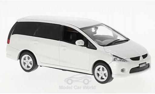Mitsubishi Grandis 1/43 First 43 Models metallic white RHD 2003 diecast model cars