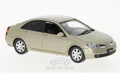 Diecast model cars Nissan Primera 1/43 First 43 Models gold RHD 2001 Nissan Primera 1/43 First 43 Models gold RHD 2001 diecast model cars