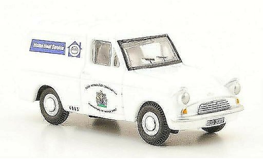 Ford Anglia Van 1/76 Oxford Esso Service white diecast model cars