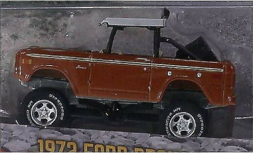 Ford Bronco Baja 1/64 Greenlight copper/matt-black 1972 diecast model cars