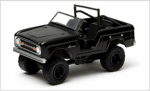 Ford Bronco Wagon 1/64 Greenlight black 1970 diecast model cars