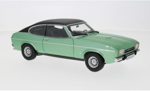 Ford Capri 1/18 Touring II Ghia 3.0 gr&uuml;n/schwarz 1974 1:18 diecast model cars