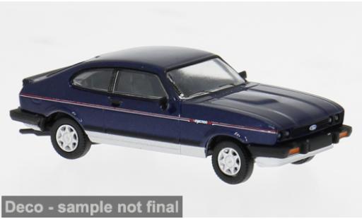 Diecast model cars Ford Capri III blau 1978 1/87 Brekina