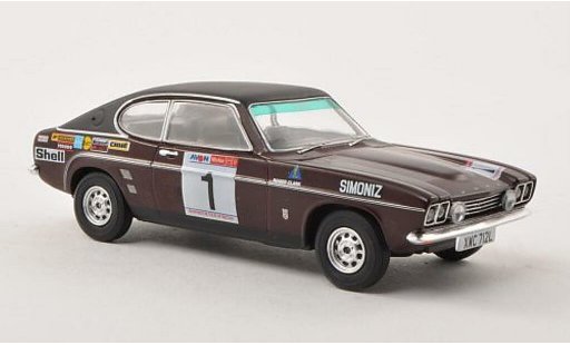 Ford Capri 3000 1/43 Vanguards Mk1 3000GT No.1 Avon Tour of Great Britain 1973 /T.Mason diecast model cars