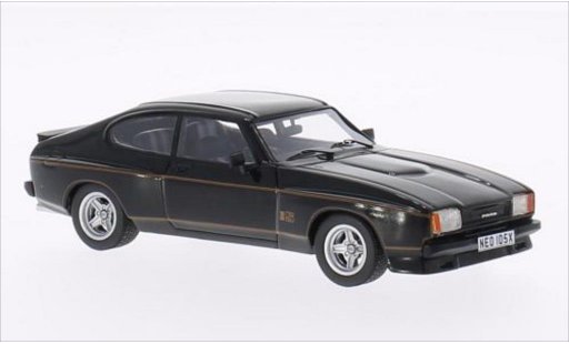 Ford Capri 3.0S 1/43 Neo MKII X-Pack black 1976 diecast model cars