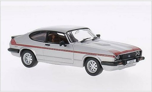 Ford Capri GT4 1/43 WhiteBox MkIII grey/Dekor RHD 1980 diecast model cars
