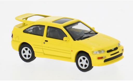 Ford Escort 1/87 Minichamps Cosworth gelb 1992 1:87 diecast model cars