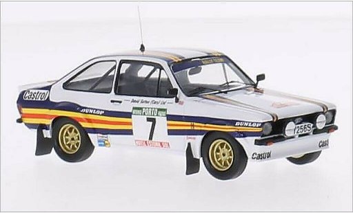 Ford Escort Rally 1/43 Trofeu MK II No.7 redhmans WM Portugal 1980 diecast model cars